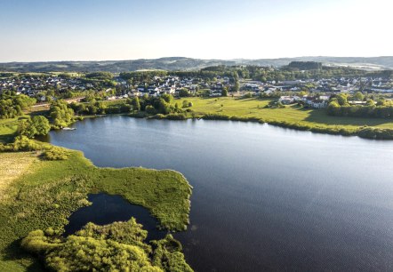 Jungfernweiher von oben, © GesundLand Vulkaneifel/D. Ketz Jungfernweiher von oben, © GesundLand Vulkaneifel/D. Ketz