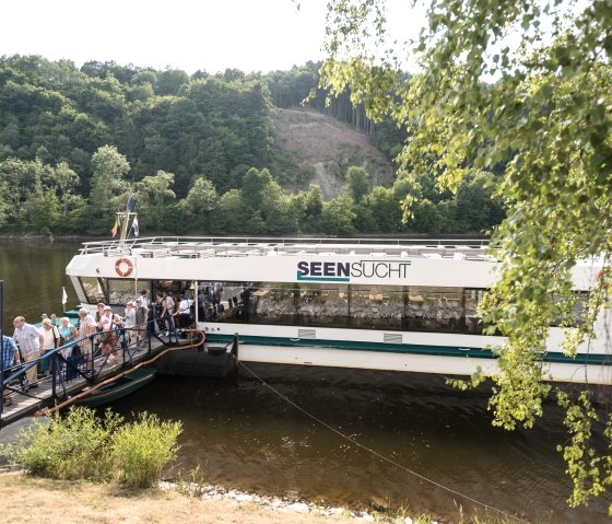 Schiff Seensucht, © Eifel Tourismus GmbH/Dominik Ketz Schiff Seensucht, © Eifel Tourismus GmbH/Dominik Ketz