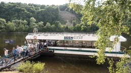 Schiff Seensucht, © Eifel Tourismus GmbH/Dominik Ketz Schiff Seensucht, © Eifel Tourismus GmbH/Dominik Ketz