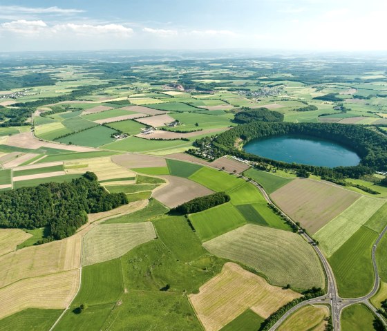 Pulvermaar von oben, © GesundLand Vulkaneifel/D.Ketz Pulvermaar von oben, © GesundLand Vulkaneifel/D.Ketz