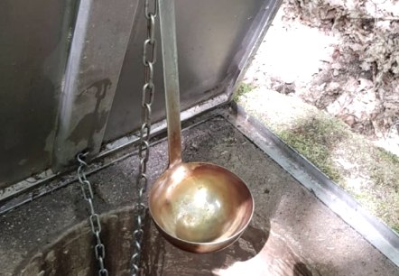 Sauerbrunnen mit Schöpfkelle, © Tourist-Information Wittlich Stadt & Land Sauerbrunnen mit Schöpfkelle, © Tourist-Information Wittlich Stadt & Land