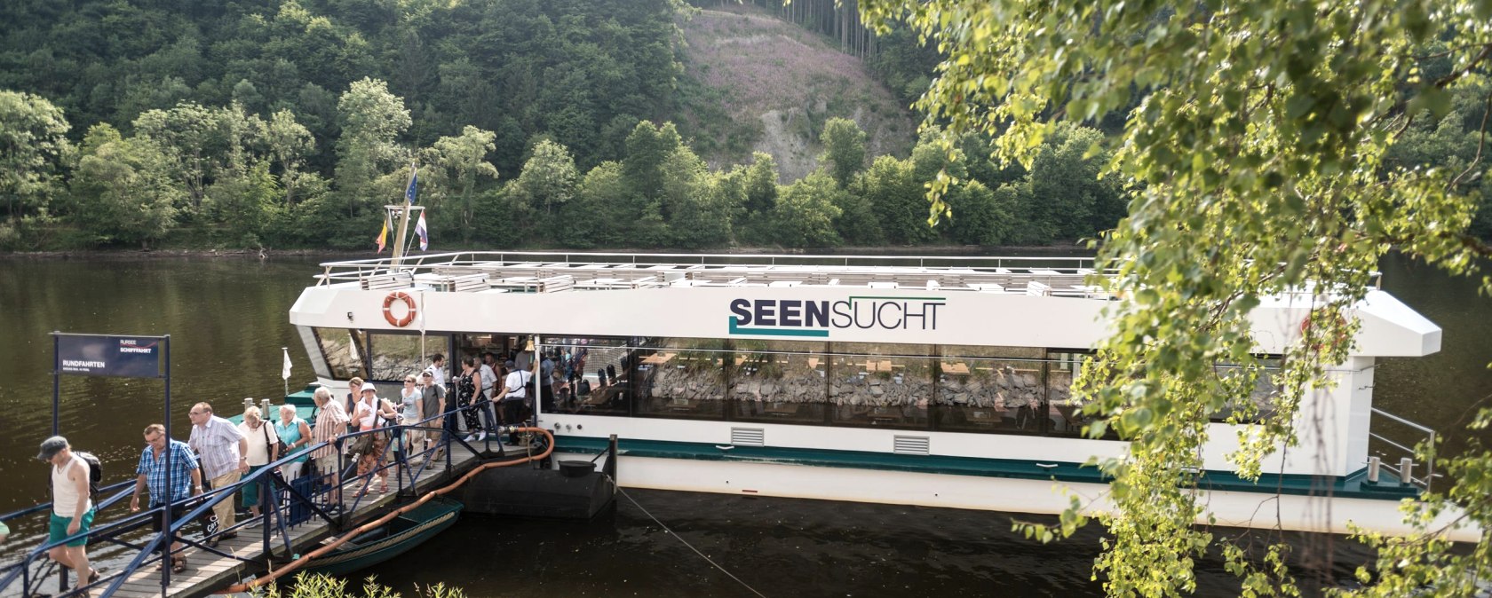 Schiff Seensucht, © Eifel-Tourismus GmbH, Dominik Ketz Schiff Seensucht, © Eifel-Tourismus GmbH, Dominik Ketz
