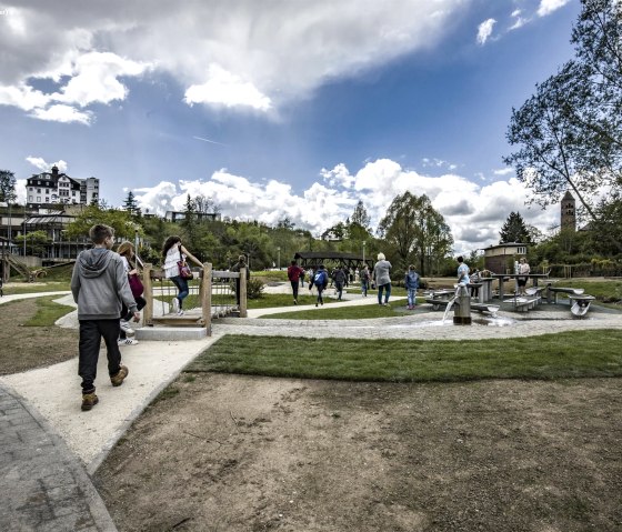 Spielplatz im Gerolsteiner Kurpark, © Martin Müller Spielplatz im Gerolsteiner Kurpark, © Martin Müller