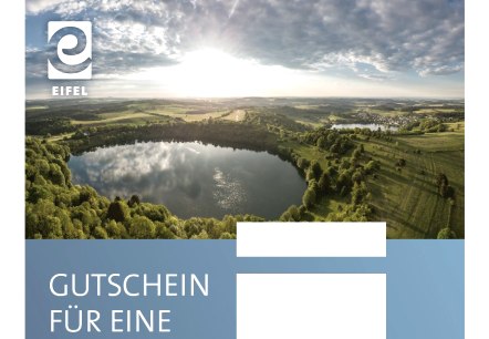 Reise-Gutschein Eifel, © Eifel Tourismus GmbH Reise-Gutschein Eifel, © Eifel Tourismus GmbH