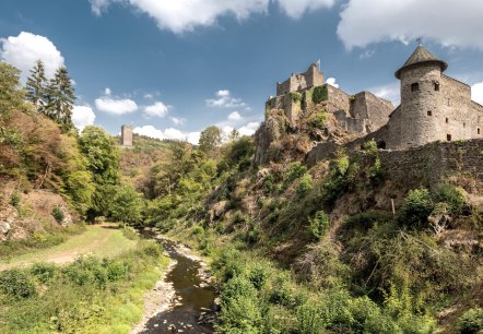 Manderscheiider Burgen mit Lieser, © Dominik Ketz Manderscheiider Burgen mit Lieser, © Dominik Ketz
