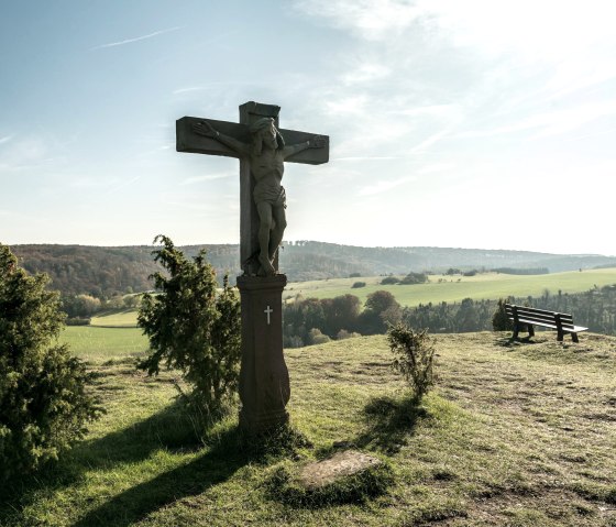Kreuz auf dem Kalavrienberg, © Eifel Tourismus GmbH, D. Ketz Kreuz auf dem Kalavrienberg, © Eifel Tourismus GmbH, D. Ketz