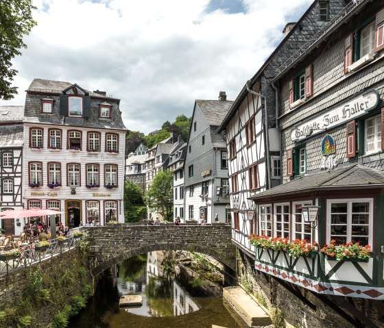 Viele Brücken führen über die Rur in Monschau, © Eifel Tourismus GmbH, Dominik Ketz Viele Brücken führen über die Rur in Monschau, © Eifel Tourismus GmbH, Dominik Ketz