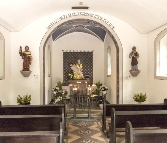 Büschkapelle Innen, © Jochen Hank Büschkapelle Innen, © Jochen Hank