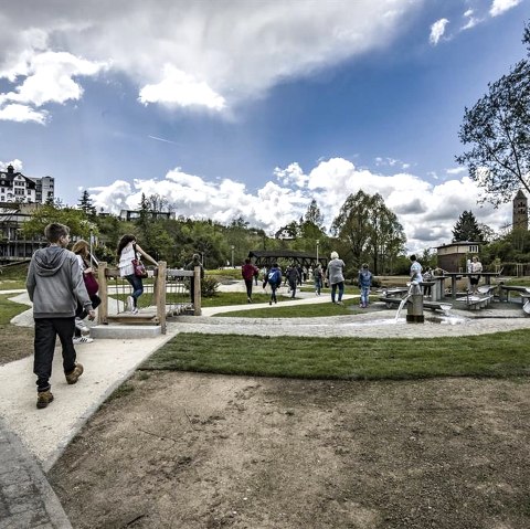 Kindergruppe im Kurpark, © Martin Müller Kindergruppe im Kurpark, © Martin Müller