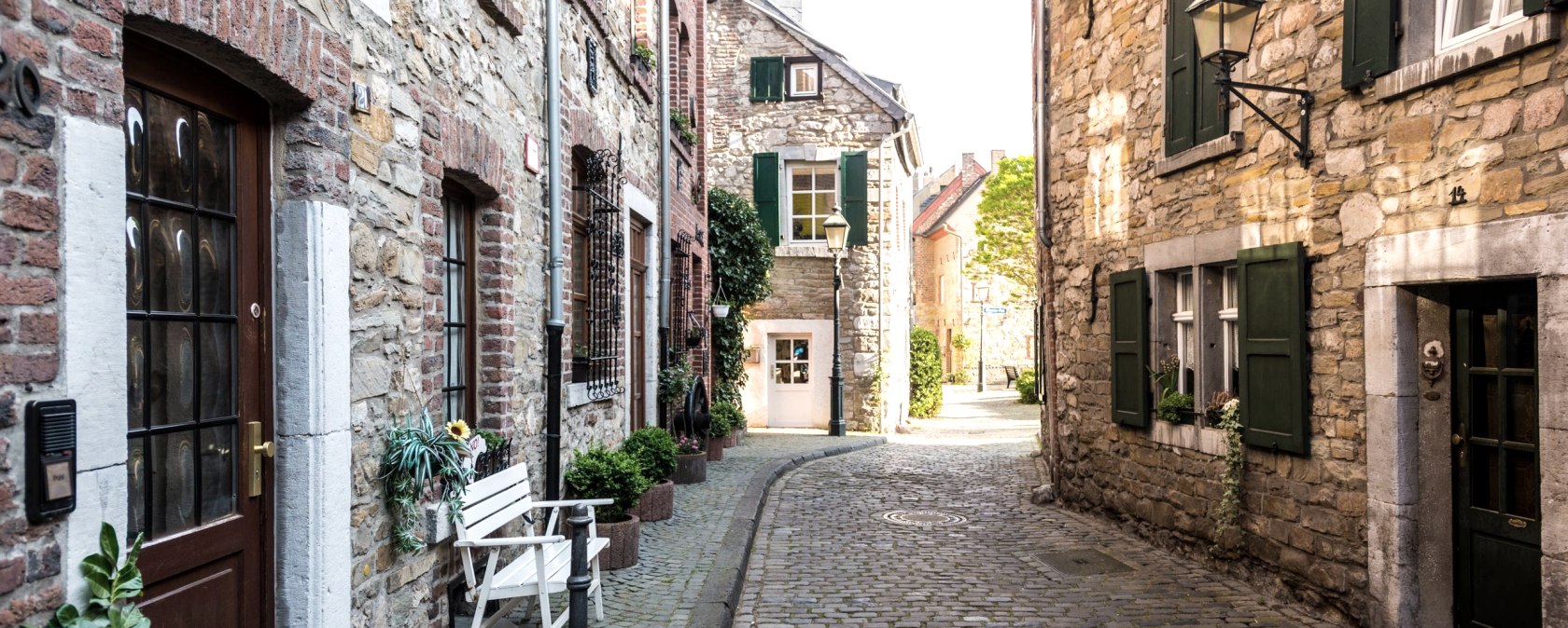 Altstadt-Gasse in Stolberg, © Dominik Ketz / Städteregion Aachen Altstadt-Gasse in Stolberg, © Dominik Ketz / Städteregion Aachen
