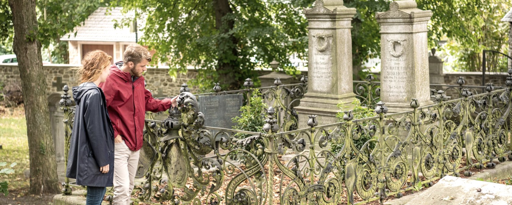 Kupfermeisterfriedhof Grabstätte, © Fotos: Dominik Ketz / Stolberg-Touristik Kupfermeisterfriedhof Grabstätte, © Fotos: Dominik Ketz / Stolberg-Touristik