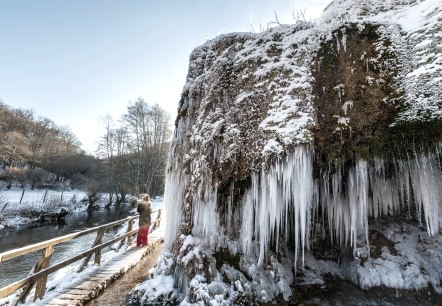 Nohner Wasserfall im Winter, © Rheinland-Pfalz Tourismus GmbH, Dominik Ketz Nohner Wasserfall im Winter, © Rheinland-Pfalz Tourismus GmbH, Dominik Ketz