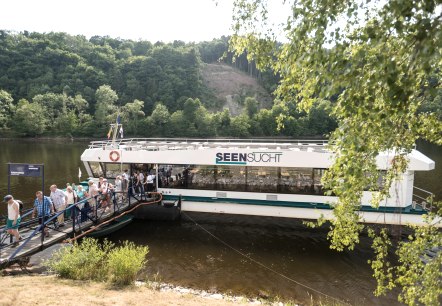 Schiff Seensucht, © Eifel Tourismus GmbH/Dominik Ketz Schiff Seensucht, © Eifel Tourismus GmbH/Dominik Ketz