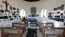 Kapelle Wahlhausen - Innenraum, © Touristik GmbH Gerolsteiner Land - Ute Klinkhammer Kapelle Wahlhausen - Innenraum, © Touristik GmbH Gerolsteiner Land - Ute Klinkhammer