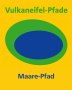 Wegmarkierung Wanderweg Maare-Pfad Wegmarkierung Wanderweg Maare-Pfad
