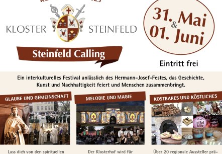 Plakat zur Veranstaltung, © Stiftung Kloster Steinfeld Plakat zur Veranstaltung, © Stiftung Kloster Steinfeld