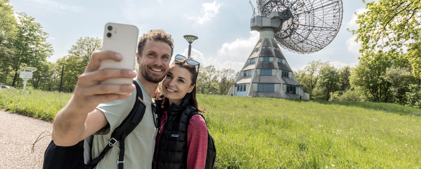 Astropeiler Stockert, © Eifel Tourismus GmbH, AR - shapefruit AG Astropeiler Stockert, © Eifel Tourismus GmbH, AR - shapefruit AG