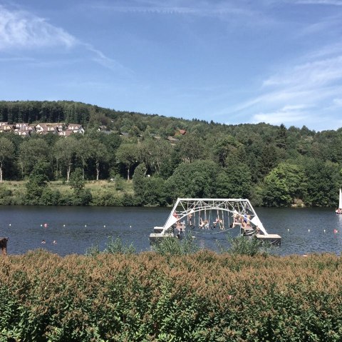 Wasserseilgarten, © Gemeinde Dahlem Wasserseilgarten, © Gemeinde Dahlem