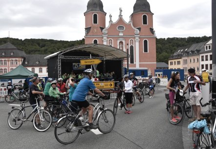 Lustiges Prümtal auf dem Hahnplatz in Prüm, © Tourist-Information Prümer Land Lustiges Prümtal auf dem Hahnplatz in Prüm, © Tourist-Information Prümer Land
