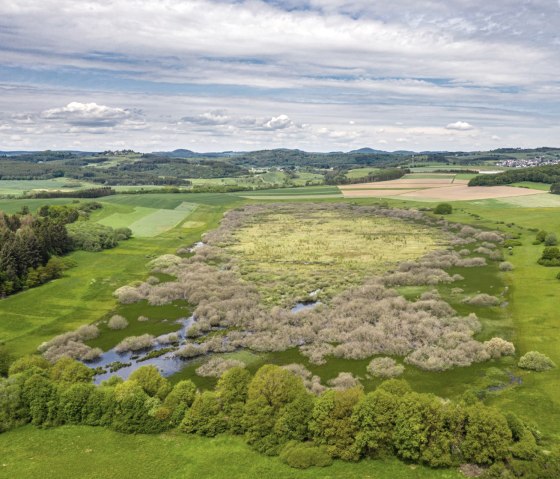Blick auf das Naturschutzgebiet Mürmes am Vulcano-Pfad, © Eifel Tourismus GmbH, D. Ketz Blick auf das Naturschutzgebiet Mürmes am Vulcano-Pfad, © Eifel Tourismus GmbH, D. Ketz