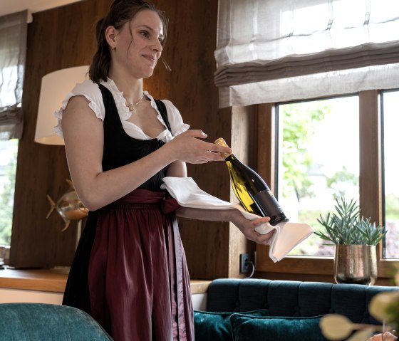 Weinempfehlung im Michels Wohlfühlhotel & Restaura, © Michels Wohlfühlhotel Weinempfehlung im Michels Wohlfühlhotel & Restaura, © Michels Wohlfühlhotel