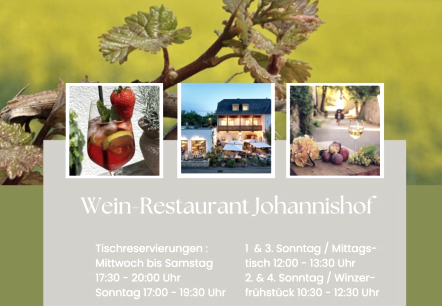 Mittagstisch, © Johannishof Mittagstisch, © Johannishof