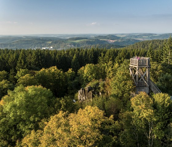 Observation tower at the Dietzenley on the Eifelsteig trail, © Eifel Tourismus GmbH, D. Ketz Observation tower at the Dietzenley on the Eifelsteig trail, © Eifel Tourismus GmbH, D. Ketz