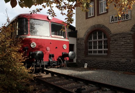 Museumsbahnhof Ahütte, © Bahnhofsleben