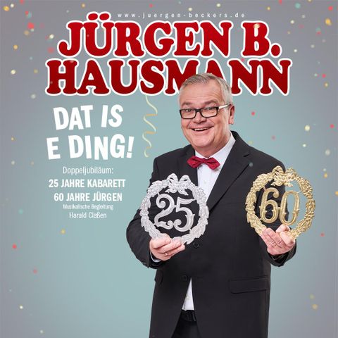 Poster met Jürgen B. Hausmann