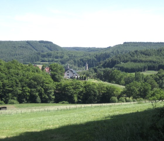 Uitzicht op Bruch op de Eifelsteig, &copy; Eifel Tourismus