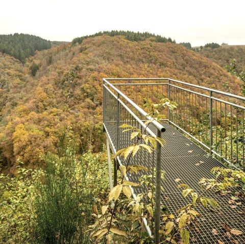 Aussichtsplattform am Burgberg bei Karl, © Eifel Tourismus GmbH, Dominik Ketz