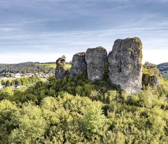 Les dolomites de Gerolstein sur le sentier de l'Eifel, &copy; Eifel Tourismus GmbH