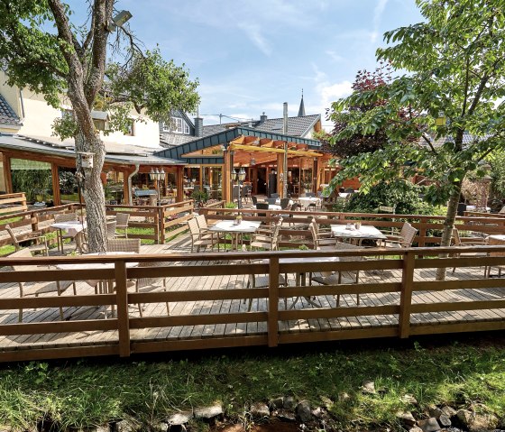 Terasse, &copy; Cafe Mausefalle