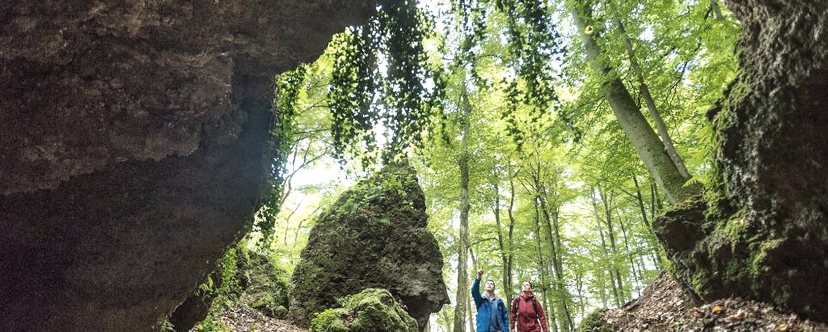 Grottes de glace de Birresborn Vue depuis la grotte, © Eifel Tourismus GmbH, Dominik Ketz