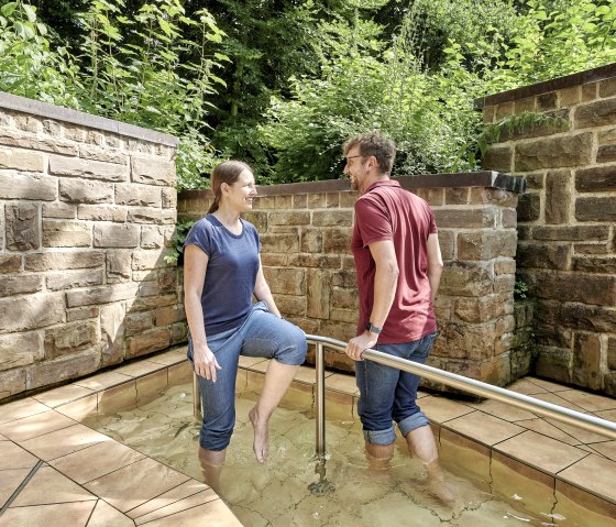 Kneipp Tretbecken im Kurpark, &copy; Rheinland-Pfalz Tourismus /Florian Trykowski