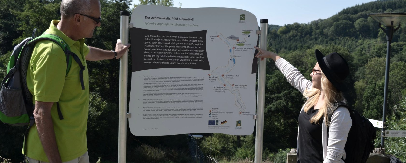 Achtsamkeitspunkt "Blick ins Tal", &copy; GesundLand Vulkaneifel GmbH