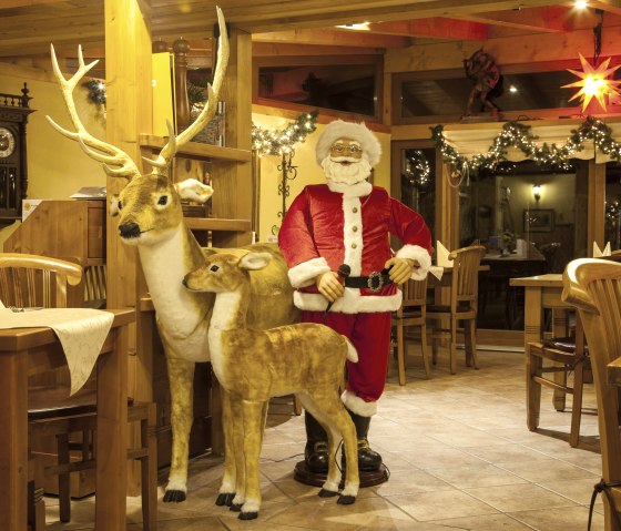 Weihnachten in dem Café Restaurant Mausefalle
