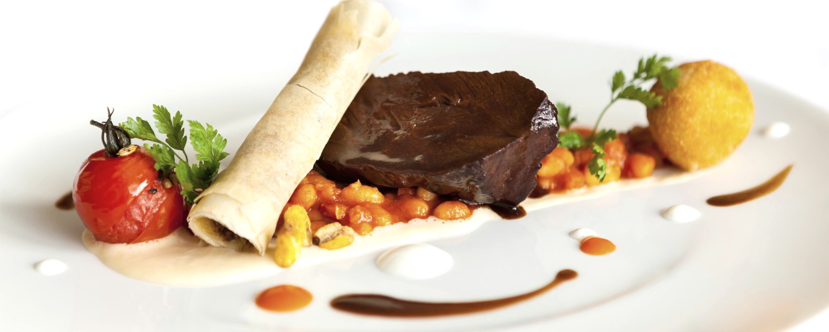 Ein Men&uuml; der Post, &copy; Hotel die Post Meerfeld