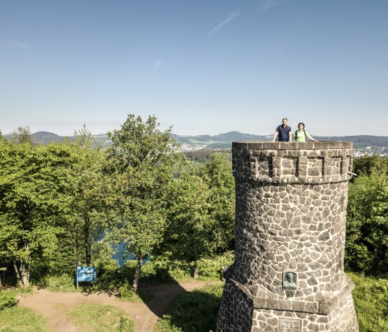 Drone tower on the Eifelsteig, &copy; Eifel Tourismus GmbH, Dominik Ketz