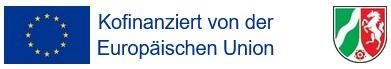 Das Bild zeigt das Logo der Europäischen Union und das Wappen eines deutschen Bundeslandes. Darunter steht der Text "Kofinanziert von der Europäischen Union".