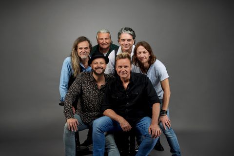 De 6-koppige band Bläck Föös