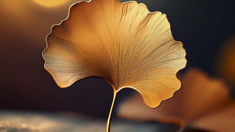 Especially illuminated leaf