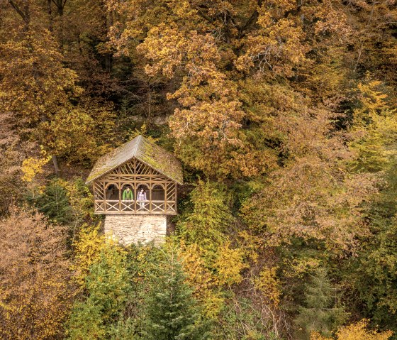 Uitzicht vanaf de Balduinshütte in het Liesertal, Eifelsteig etappe 12, © Eifel Tourismus GmbH, Dominik Ketz