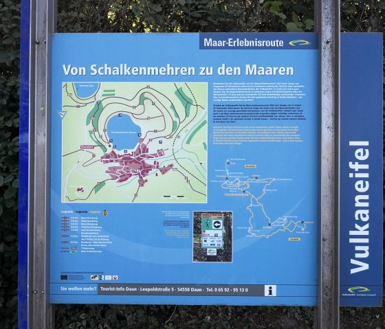 Infotafel am Maar, &copy; GesundLand Vulkaneifel