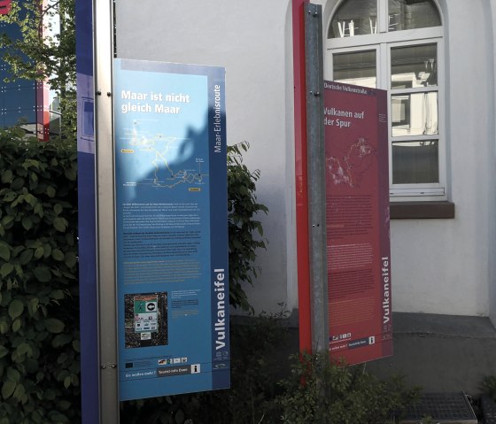 Vulkanmuseum Schautafeln, &copy; GesundLand Vulkaneifel