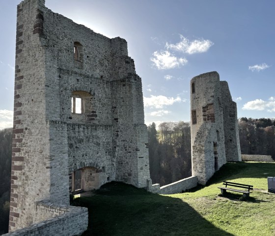 Ruines du château de Schönecken, © Eifel Tourismus GmbH