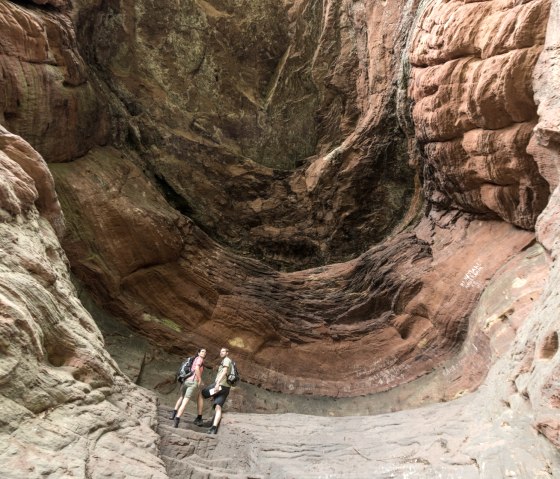 Genovevahöhle sur le sentier de l'Eifel, © Eifel Tourismus GmbH, D. Ketz