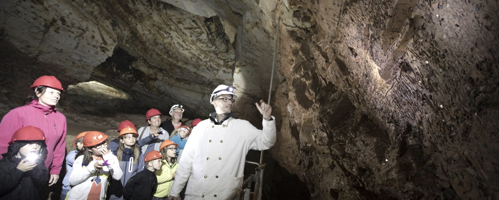 F&uuml;hrung in der Grube G&ouml;nnersdorf, &copy; Ralph Sondermann
