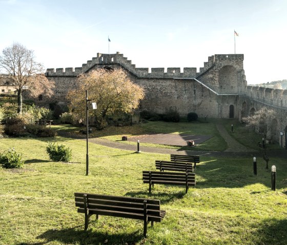 Walkable town wall in Hillesheim, © Eifel Tourismus GmbH, D. Ketz