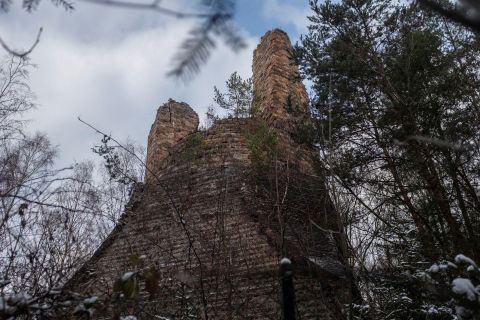 Lange Emil in de winter